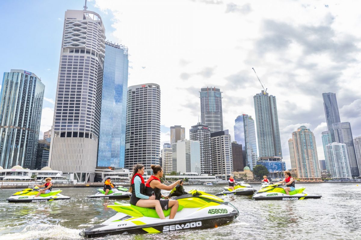 Jet Ski Tours Don't just Visit Brisbane Experience It